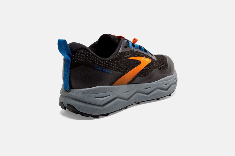 Brooks Caldera 5 Trail Löparskor Herr - Svarta/Orange - 6829-LDRGK